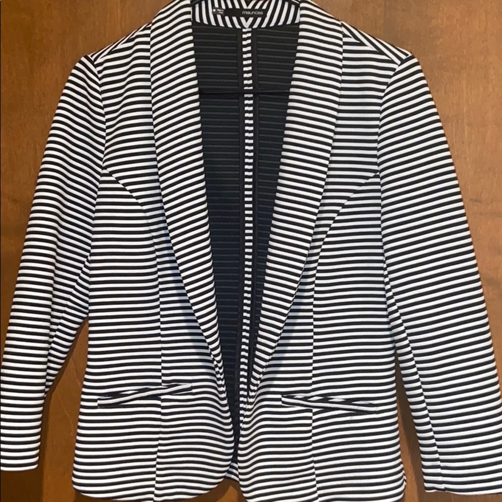 Black & White Blazer